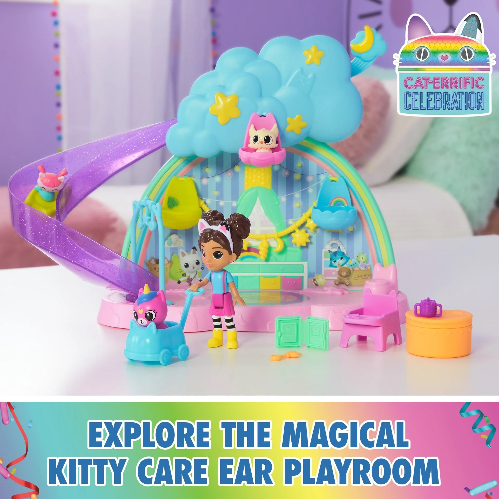 Gabby's Dollhouse  Kitty Care Playset - Image 4