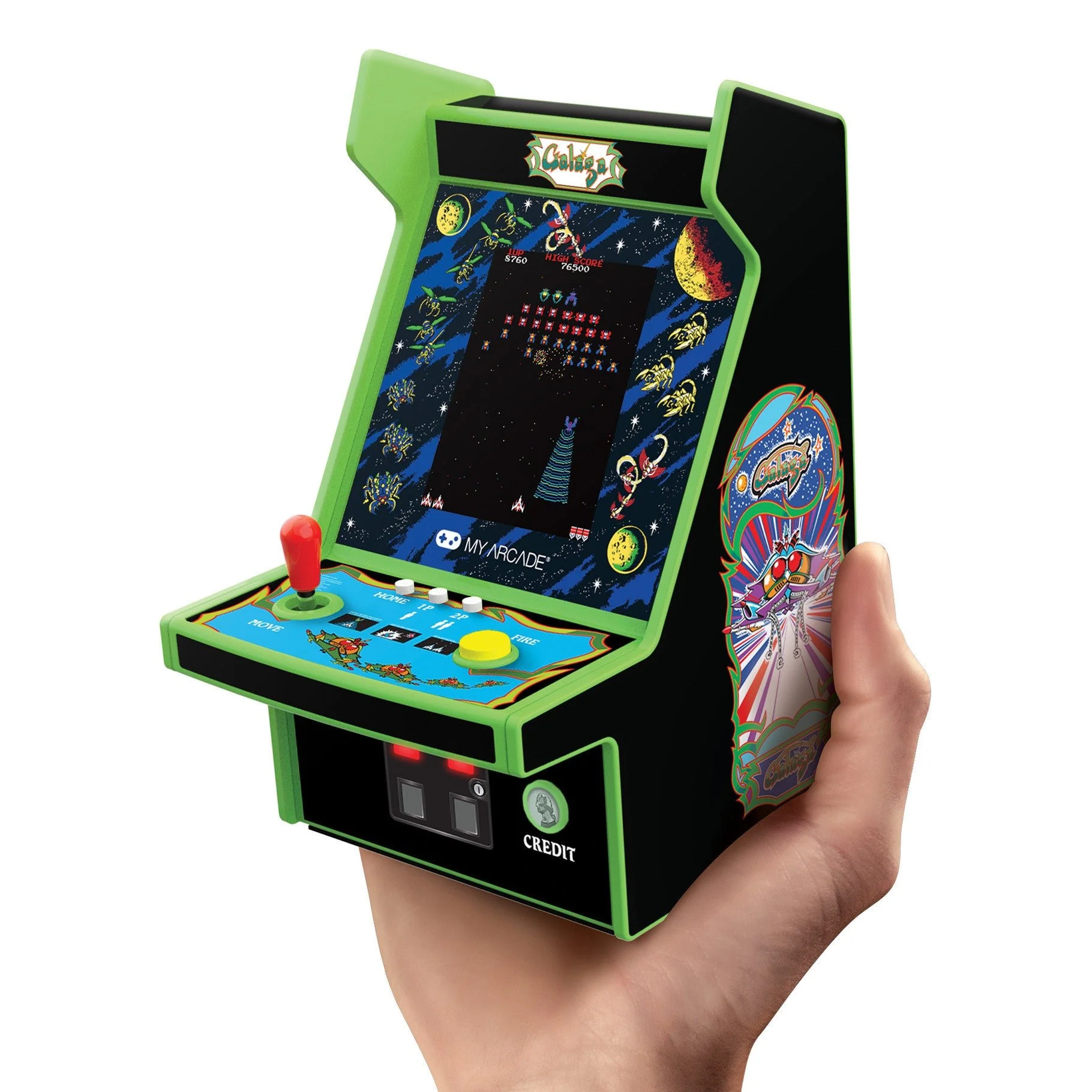 Galaga Micro Player Pro 6.7" Portable Retro Arcade (2 Games in 1) - Image 2