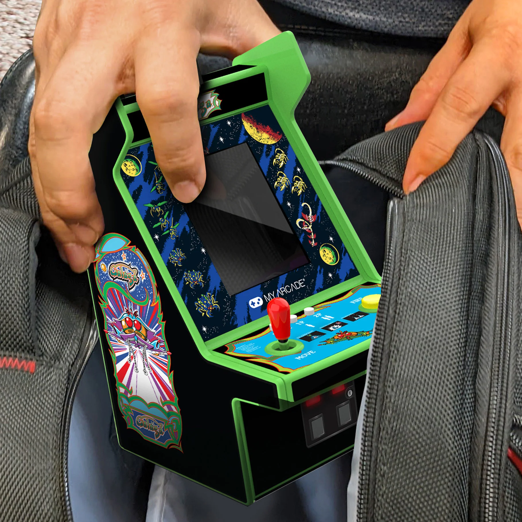 Galaga Micro Player Pro 6.7" Portable Retro Arcade (2 Games in 1) - Image 3
