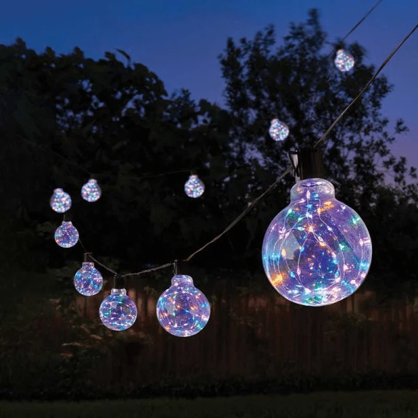 Galaxy Firefly Festoons Low Voltage String Lights, Multi-Coloured - Set of 20