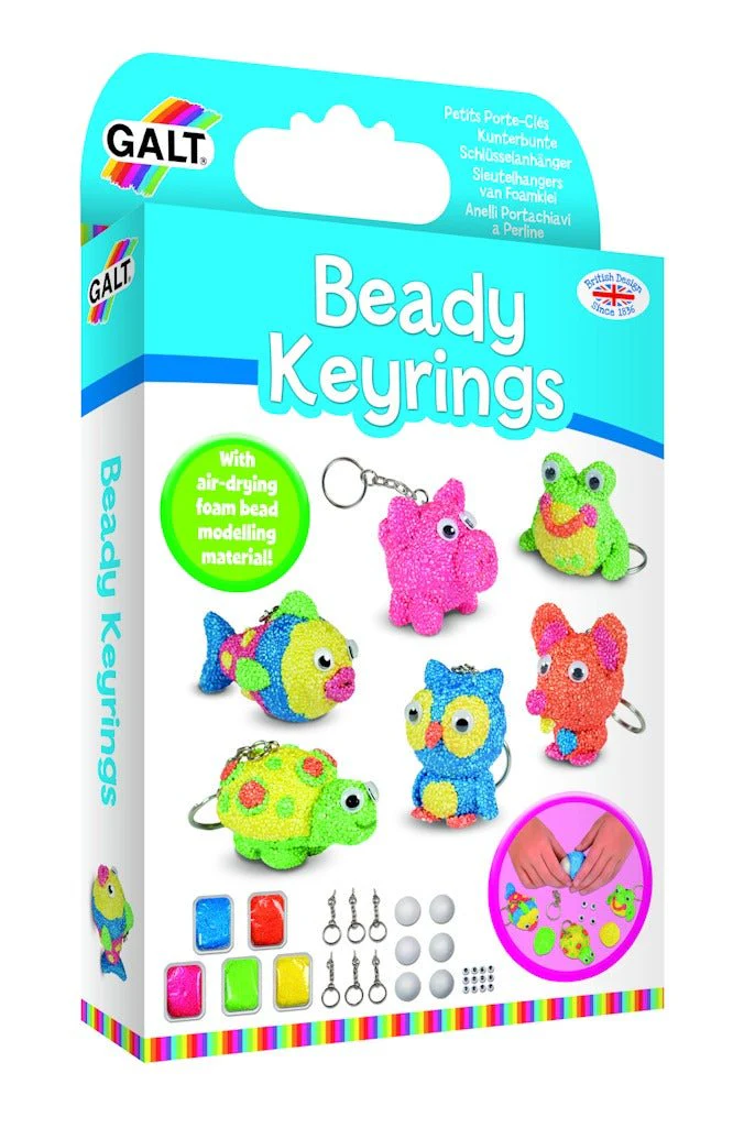 Galt Beady Keyrings