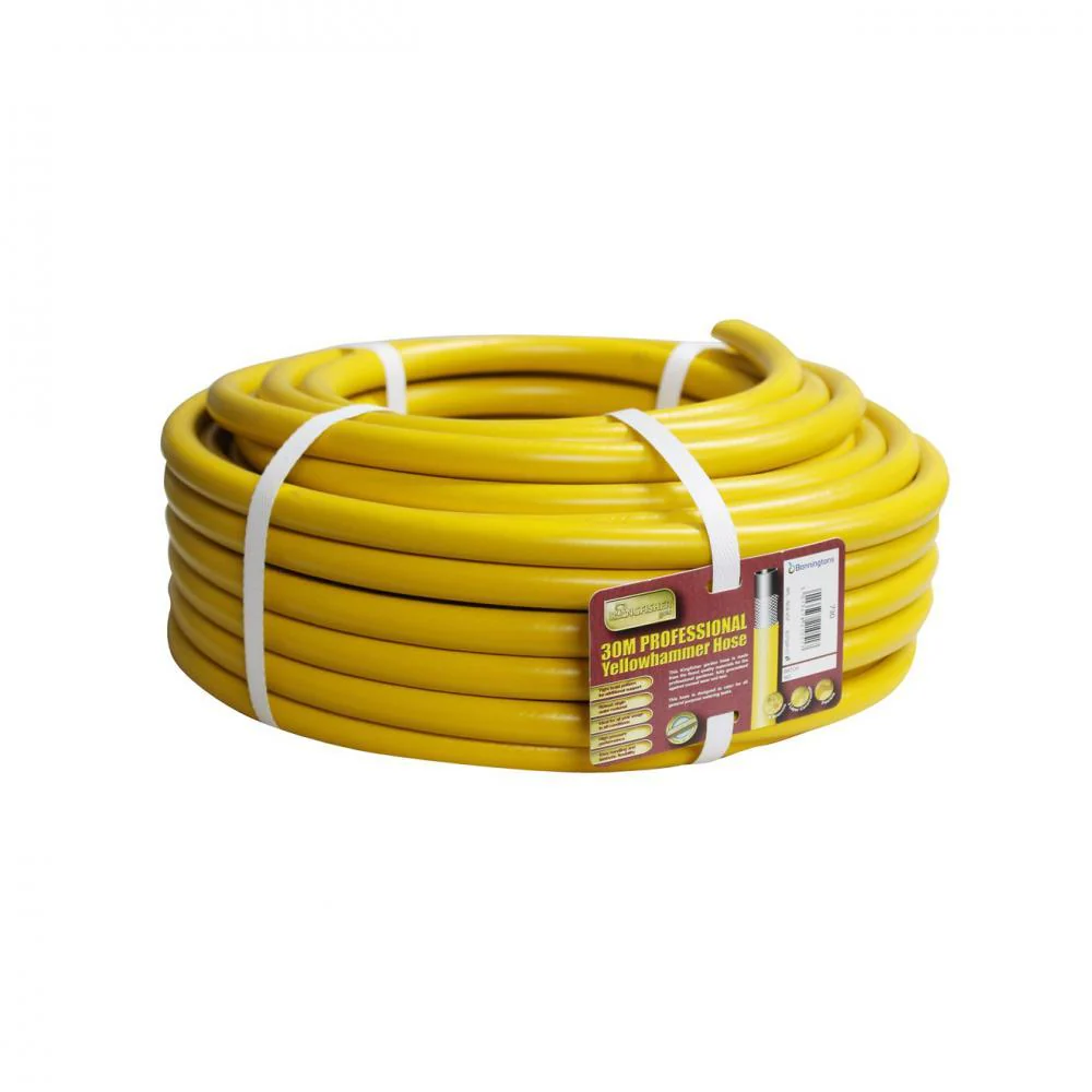 Garden Pro Yellow Reinforced Garden Hose - 30m