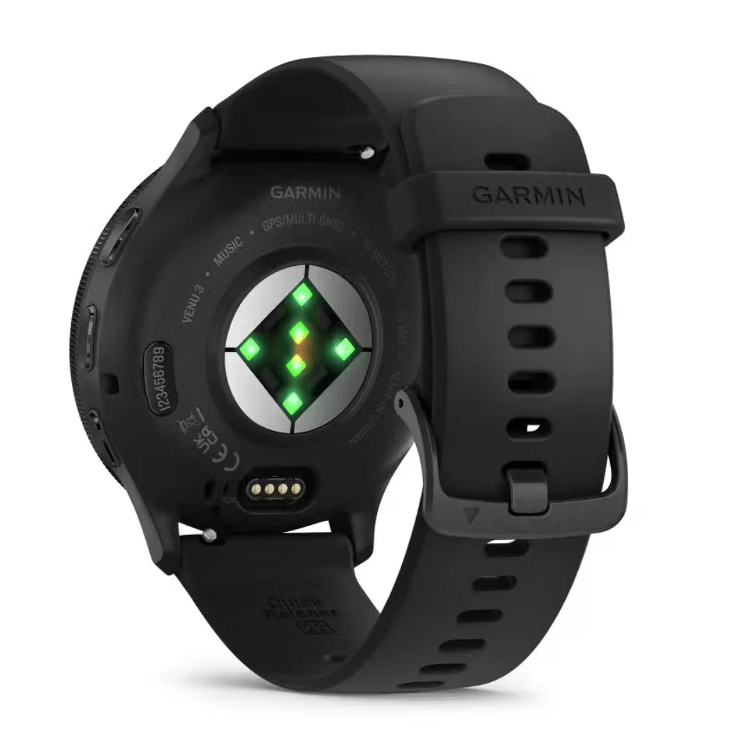 Garmin Venu 3 Smartwatch - Slate Black | 49-GAR-010-02784-01 - Image 3
