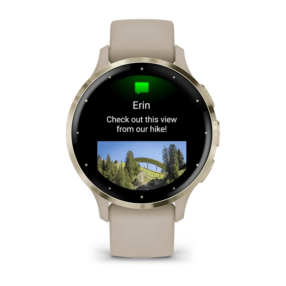 Garmin Venu 3S 41mm Smart Watch – Soft Gold/French Grey | 49-GAR-010-02785-02 - Image 2