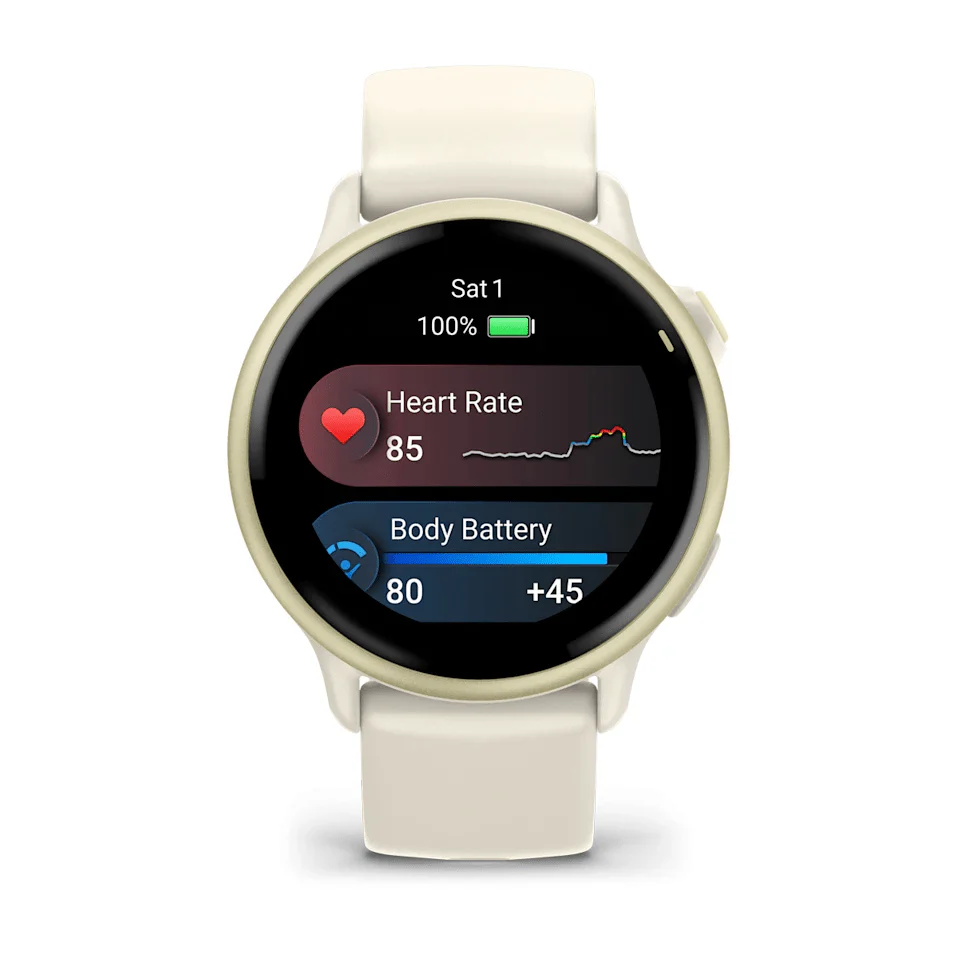 Garmin Vívoactive® 6 Smart Fitness Tracker Bone White - Image 2