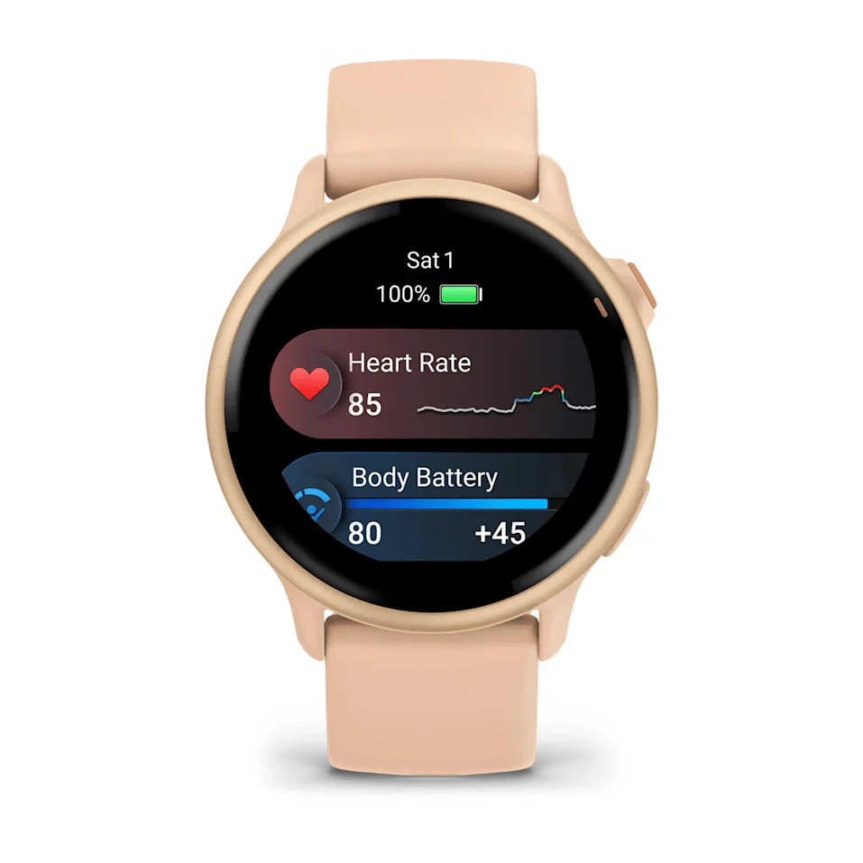 Garmin Vívoactive® 6 Smart Fitness Tracker Pink Dawn - Image 2