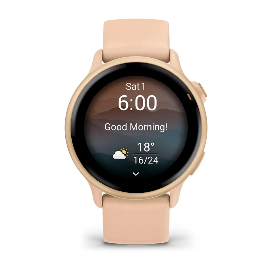 Garmin Vívoactive® 6 Smart Fitness Tracker Pink Dawn - Image 4