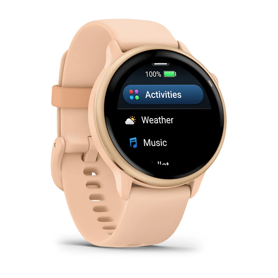 Garmin Vívoactive® 6 Smart Fitness Tracker Pink Dawn - Image 5