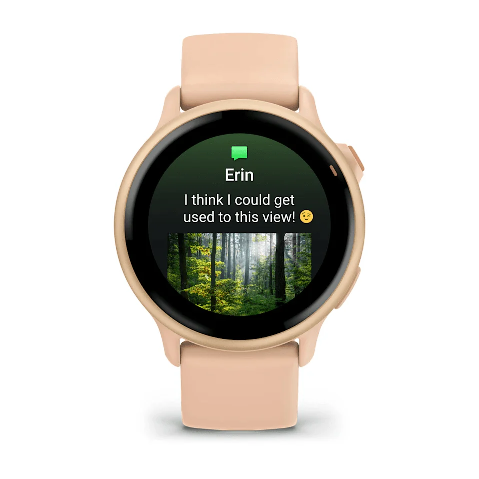 Garmin Vívoactive® 6 Smart Fitness Tracker Pink Dawn - Image 6