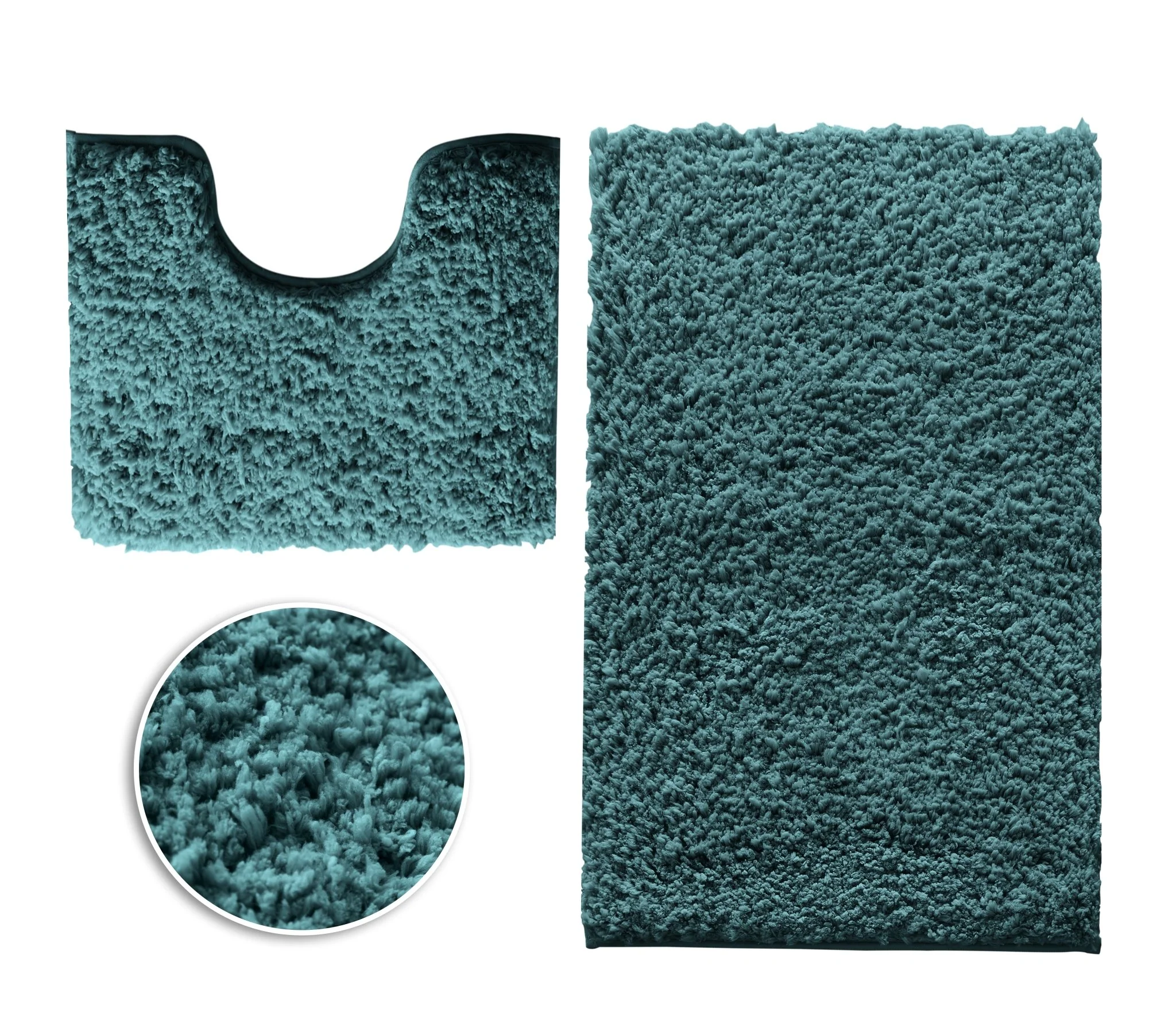 Gaveno Cavailia Ultimate Zero Twist 2pc Bath Set Teal - Image 5