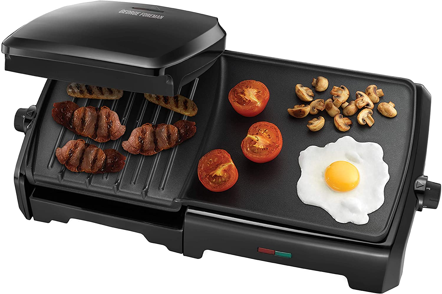 GEORGE FOREMAN 23450 10 PORTION GRILL 'N' GRIDDLE - Image 2