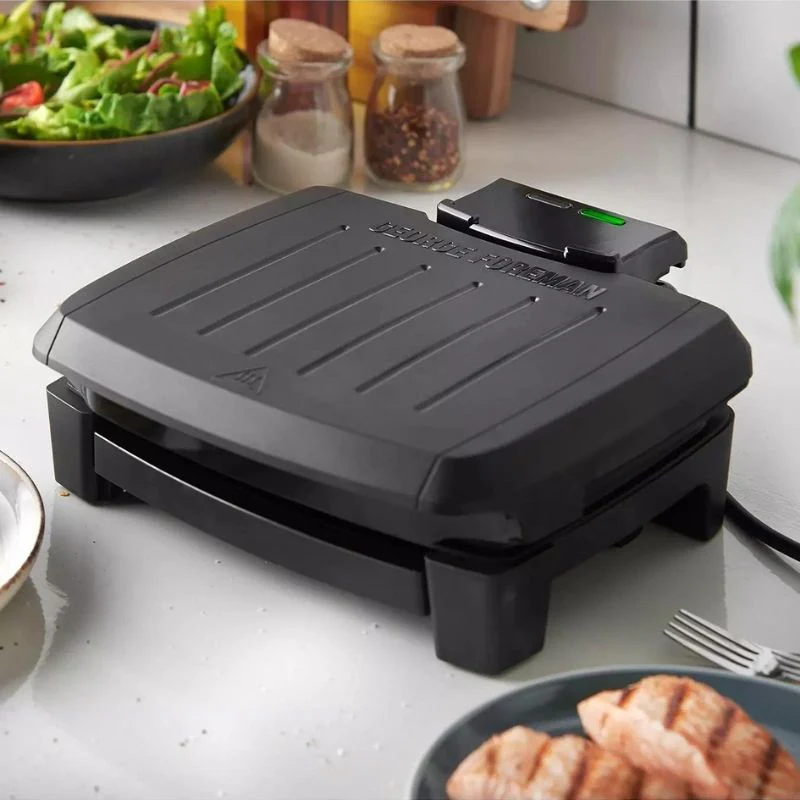 George Foreman Small Immersa Dishwasher Safe Health Grill - Image 4