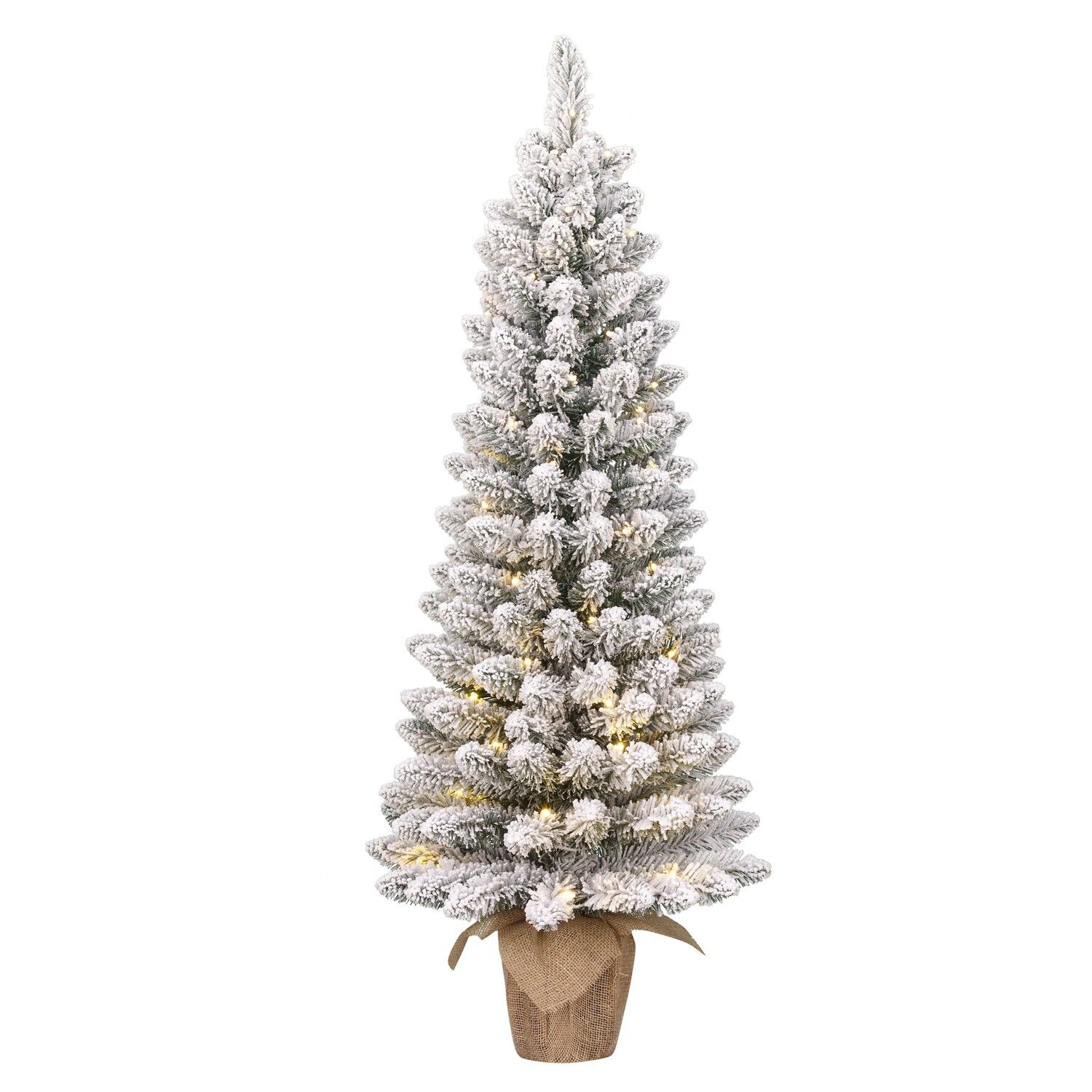 Gerlos Pre-Lit Christmas Tree with 60 LED Battery Operated with Timer 120cm (4ft)