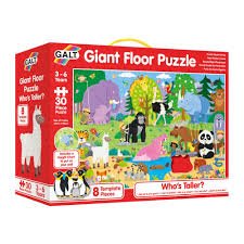 Giant Floor Puzzle - Who's Taller?