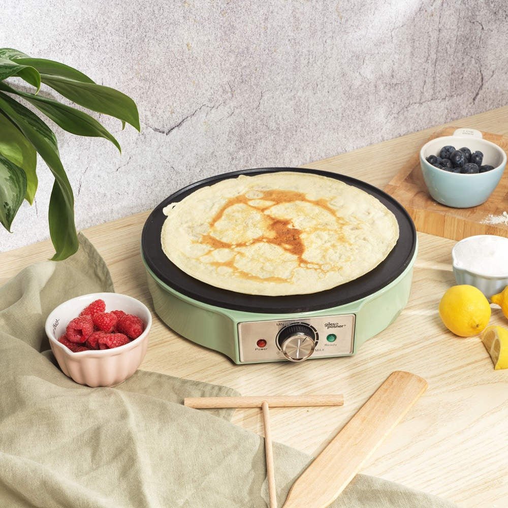 Giles & Posner Crepe Maker – Green - Image 2