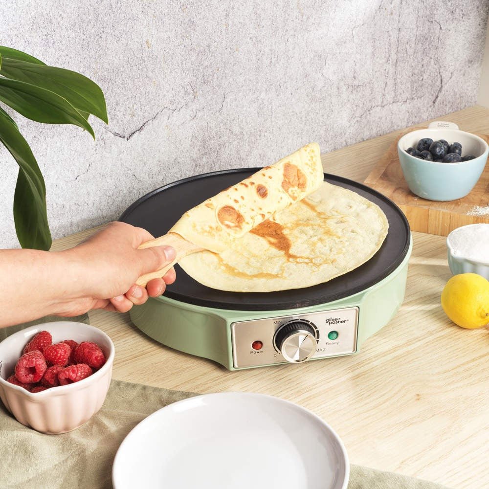 Giles & Posner Crepe Maker – Green - Image 3