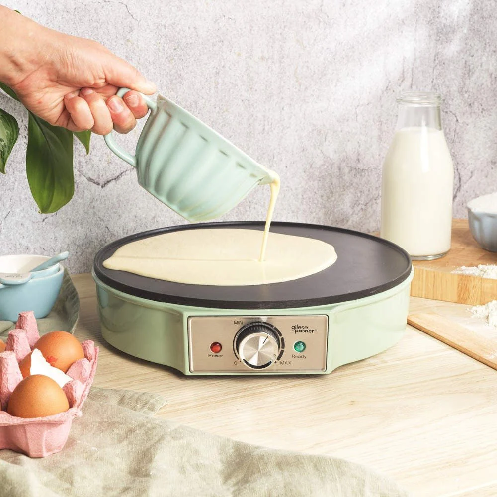 Giles & Posner Crepe Maker – Green - Image 4