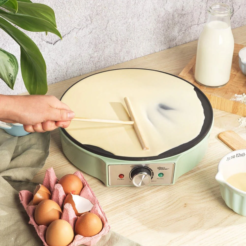 Giles & Posner Crepe Maker – Green - Image 6