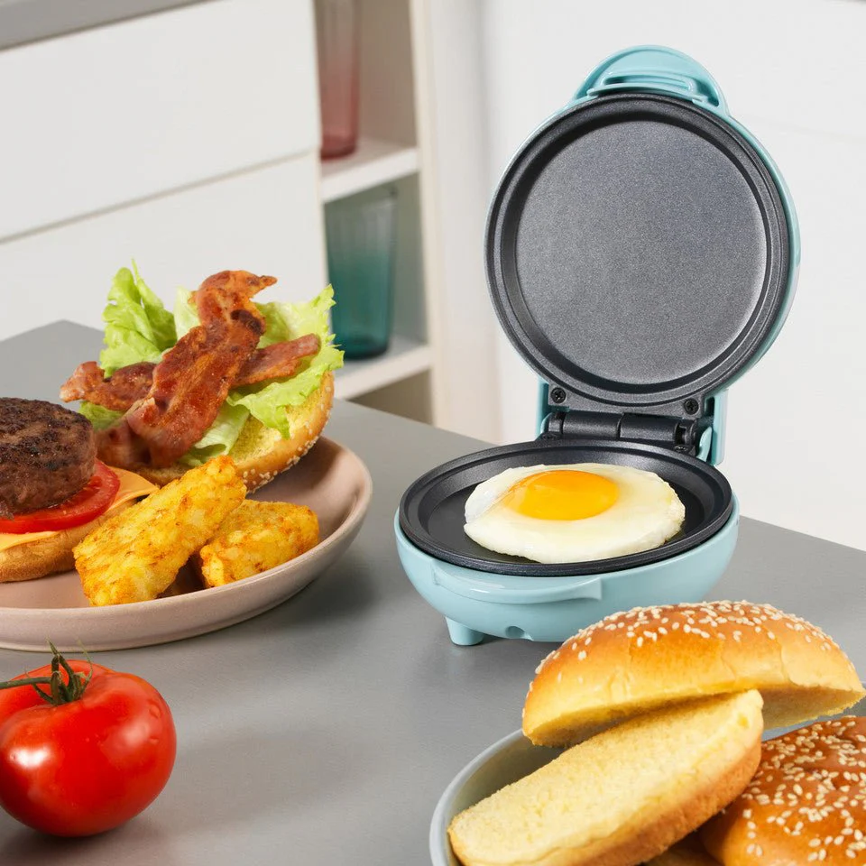 Giles & Posner Sorbet Blue Pastel Compact Mini Snack Maker - Image 3