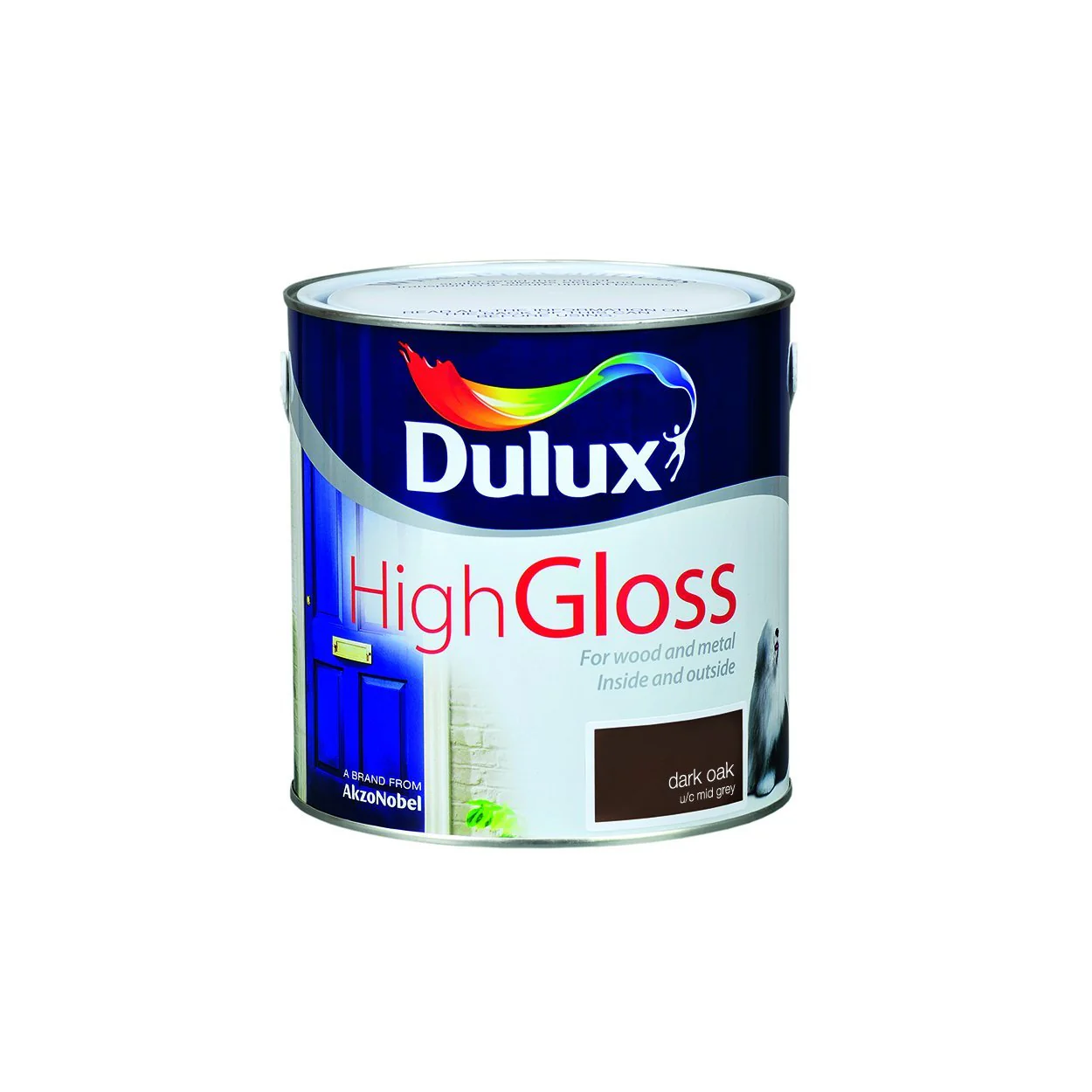 Gloss 2.5L Dark Oak Dulux