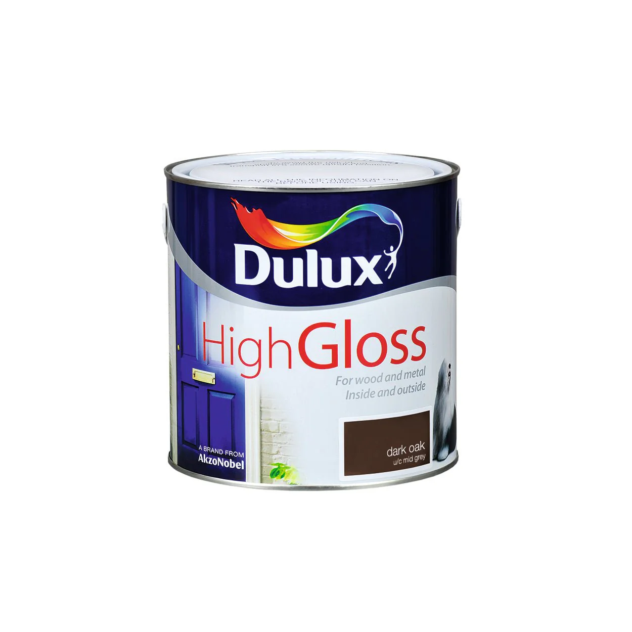Gloss 2.5L Dark Oak Dulux - Image 2