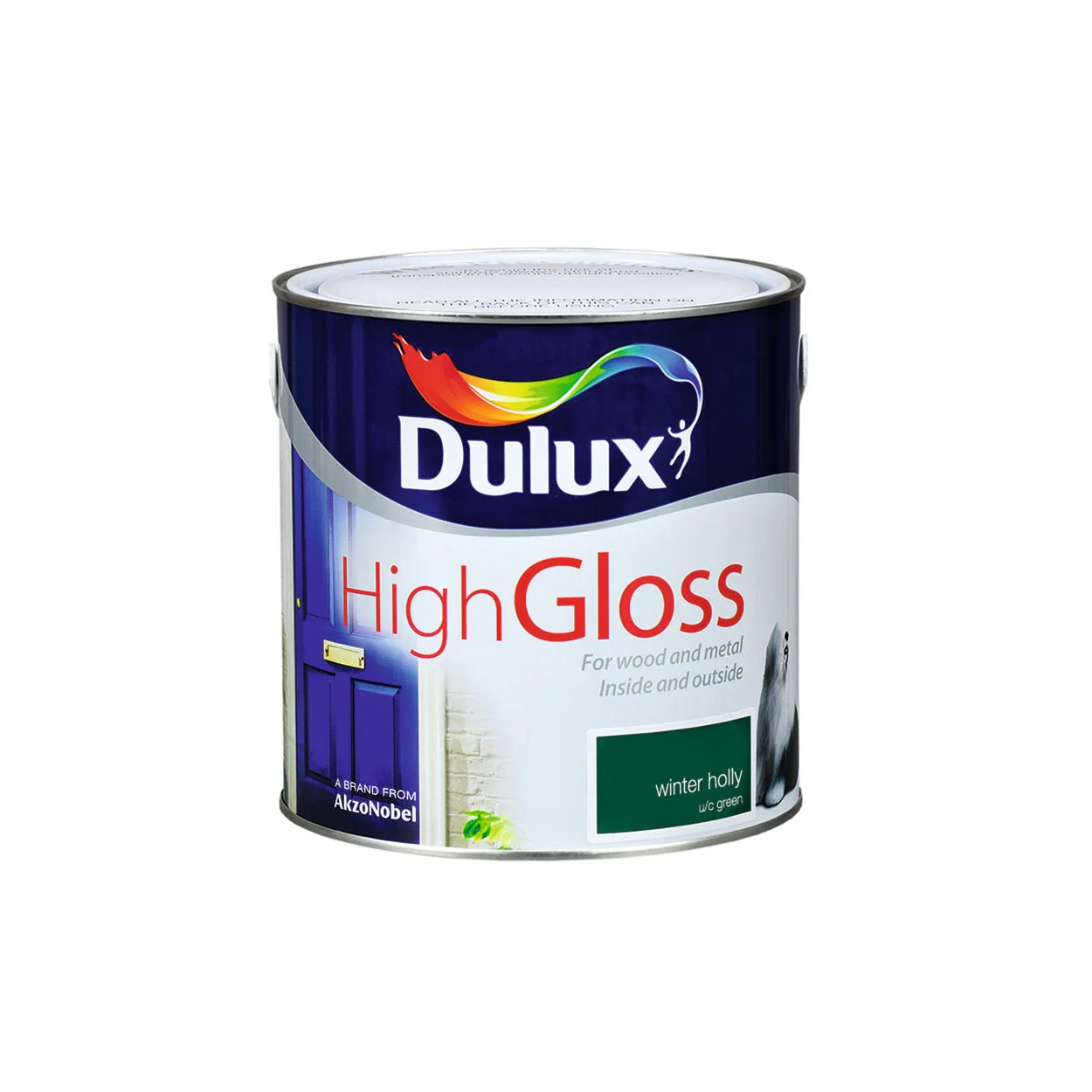 Gloss 2.5L Winter Holly Dulux - Image 2