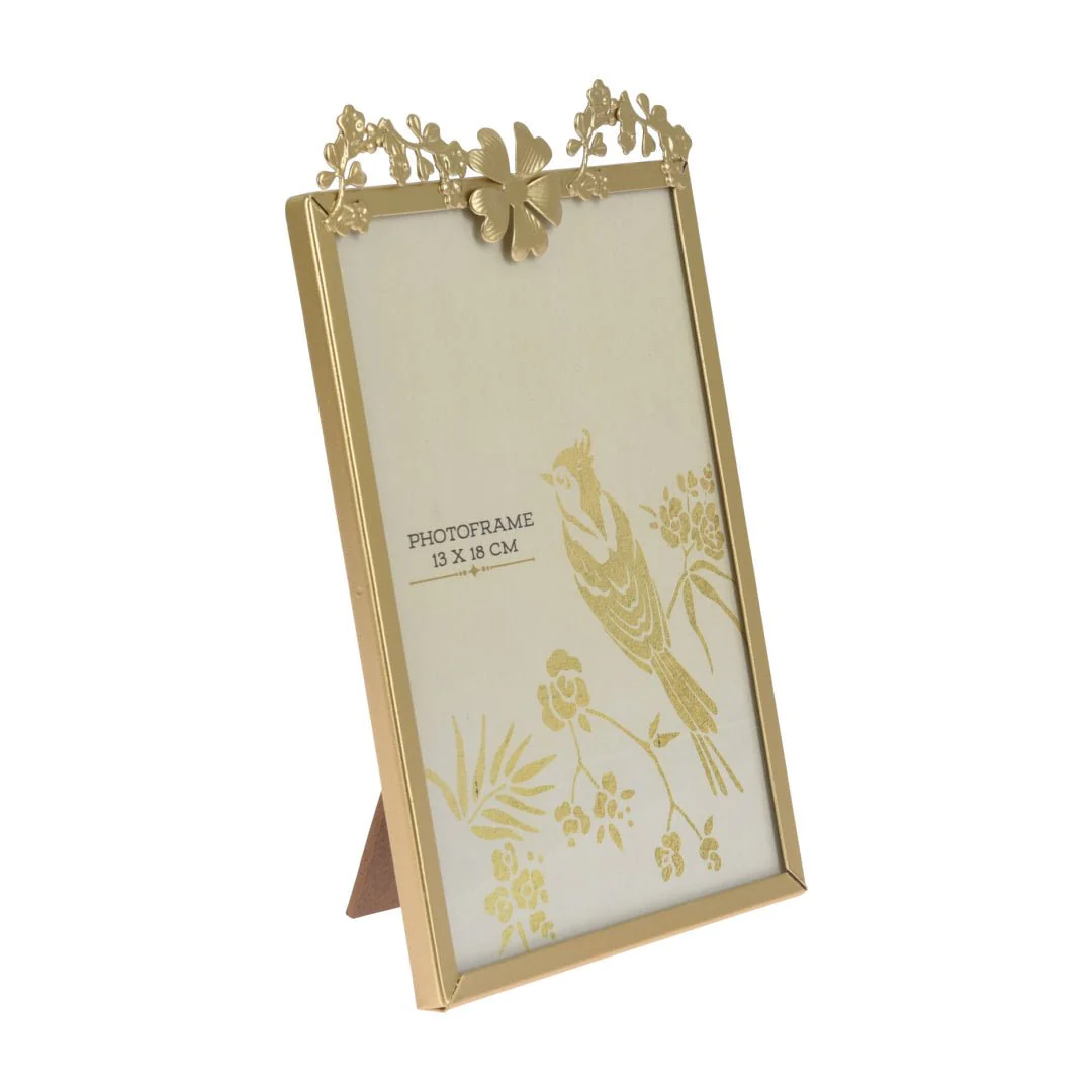 Gold Photo Frame 13 x 18cm