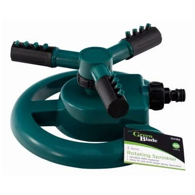 Green Blade 3 arm Rotating Sprinkler BB-GA165