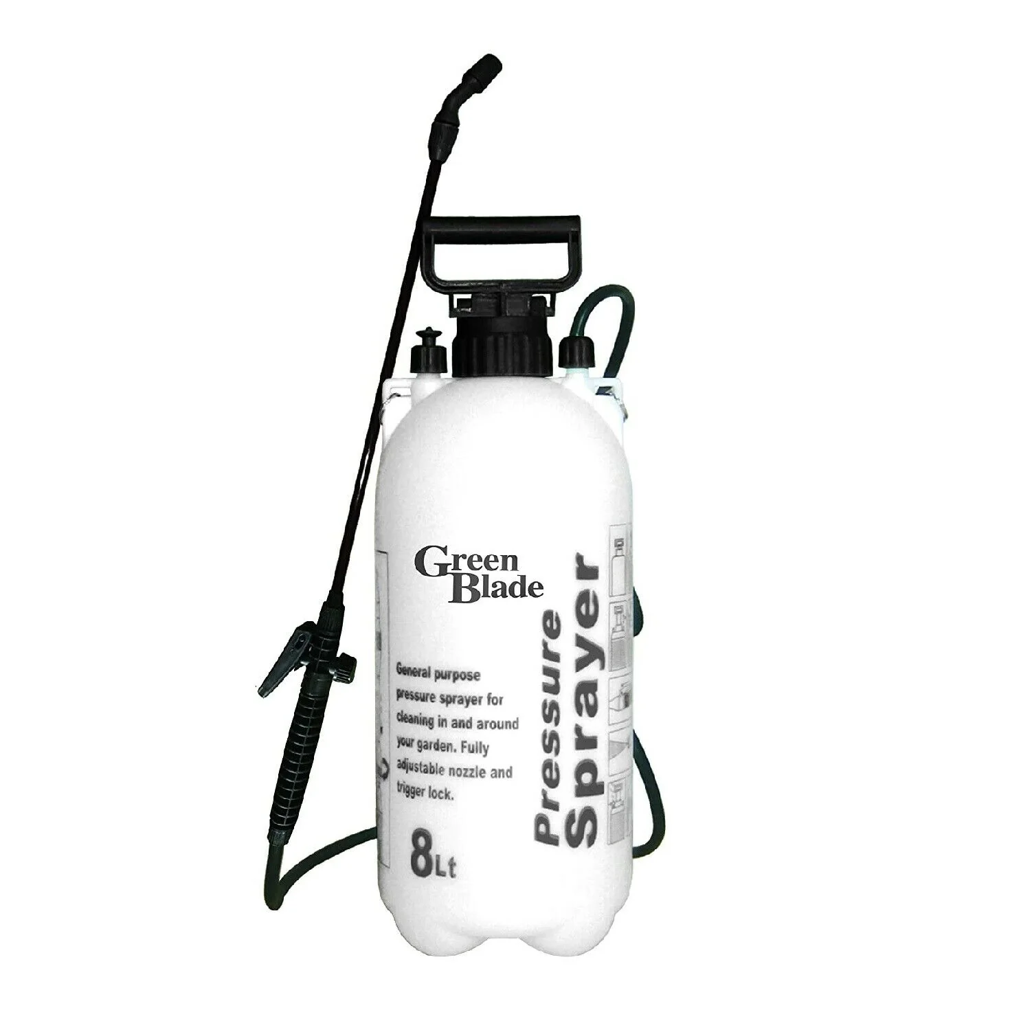 Green Blade 8L Knapsack Garden Pressure Sprayer