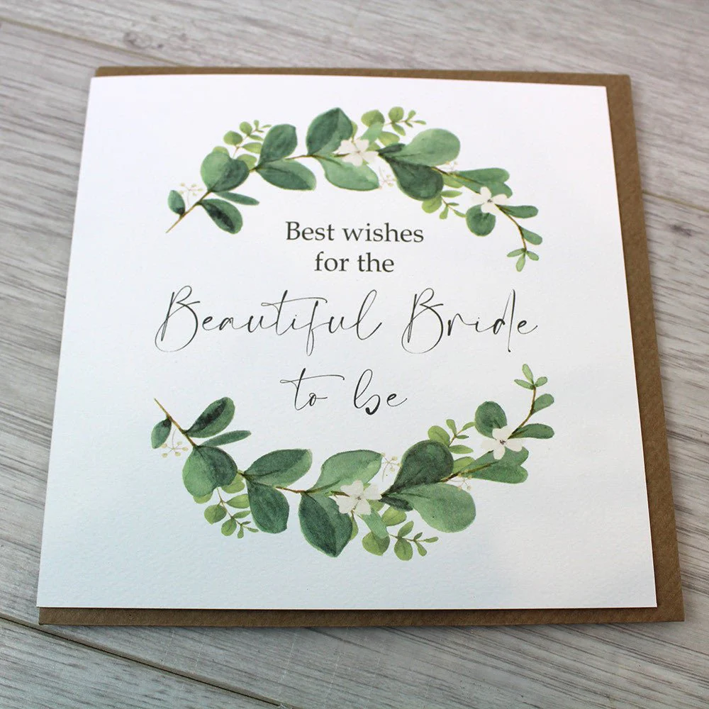 Greeting Card - Beautiful Bride