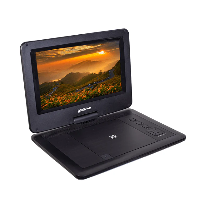 Groov-e GV-DP02BK 10.1" Portable DVD Player Black - Image 2
