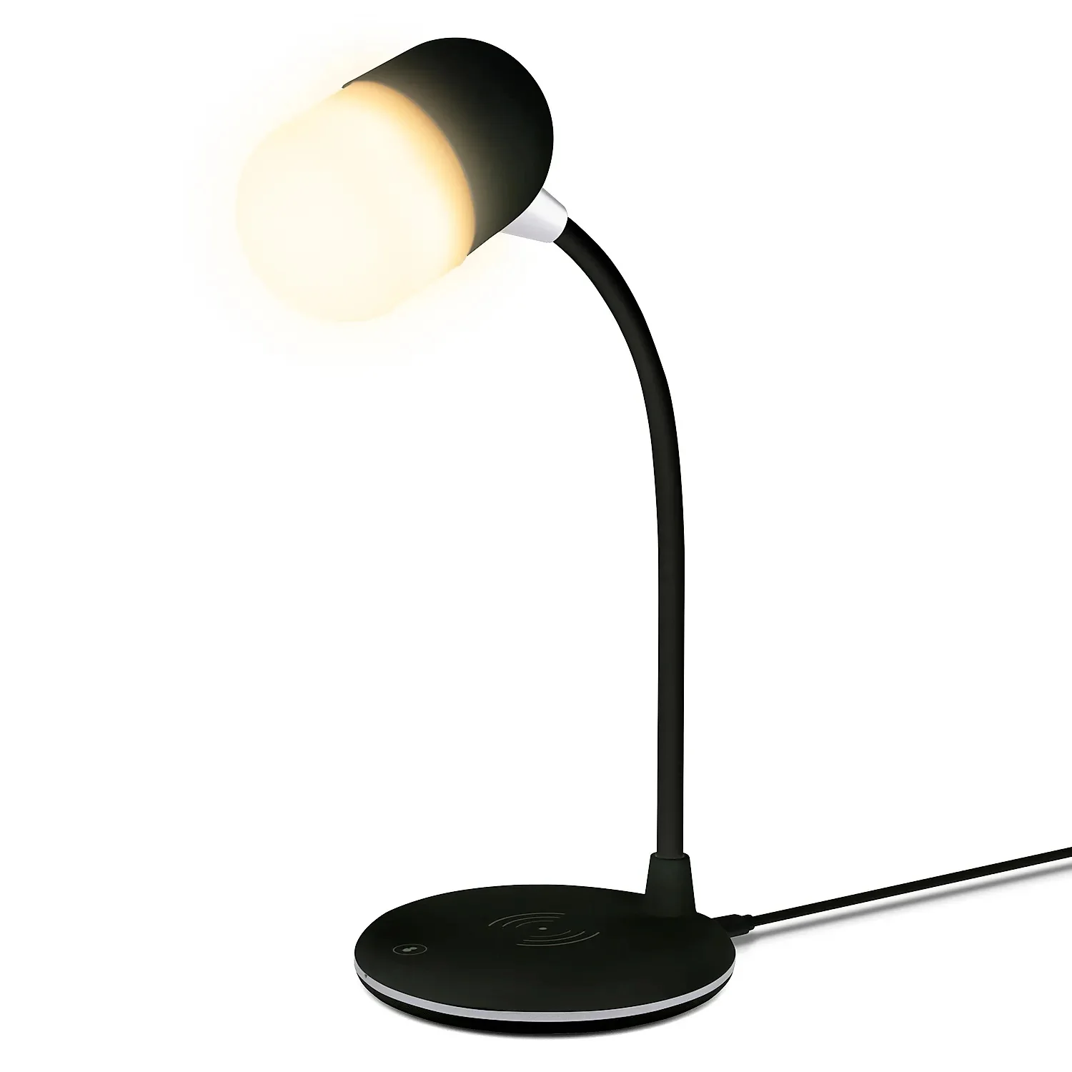 Groove Apollo Led Lamp With Wireless Charger and Bluetooth Speaker - Image 2