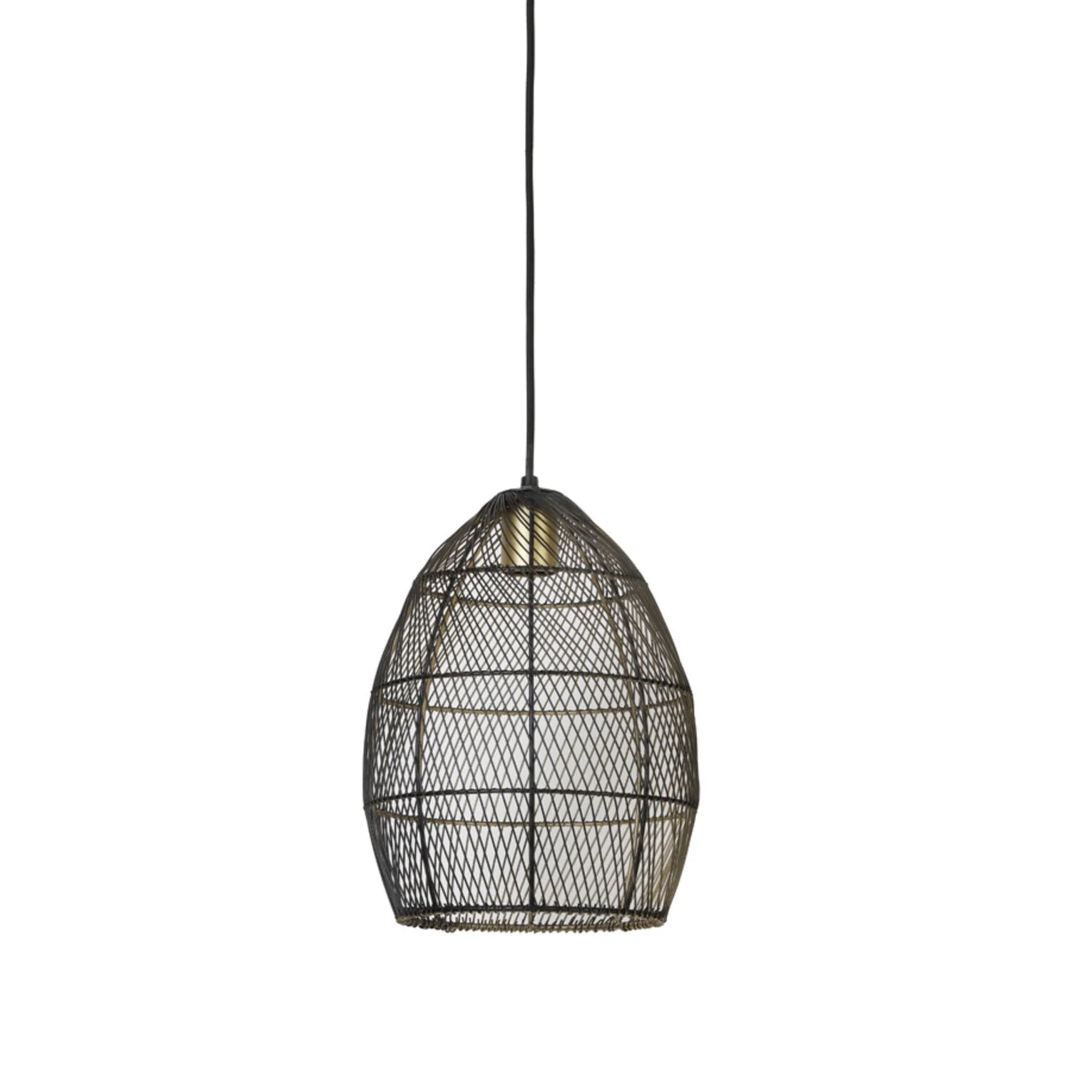 Hanging Lamp 23 x 31cm MEYA Black-Gold