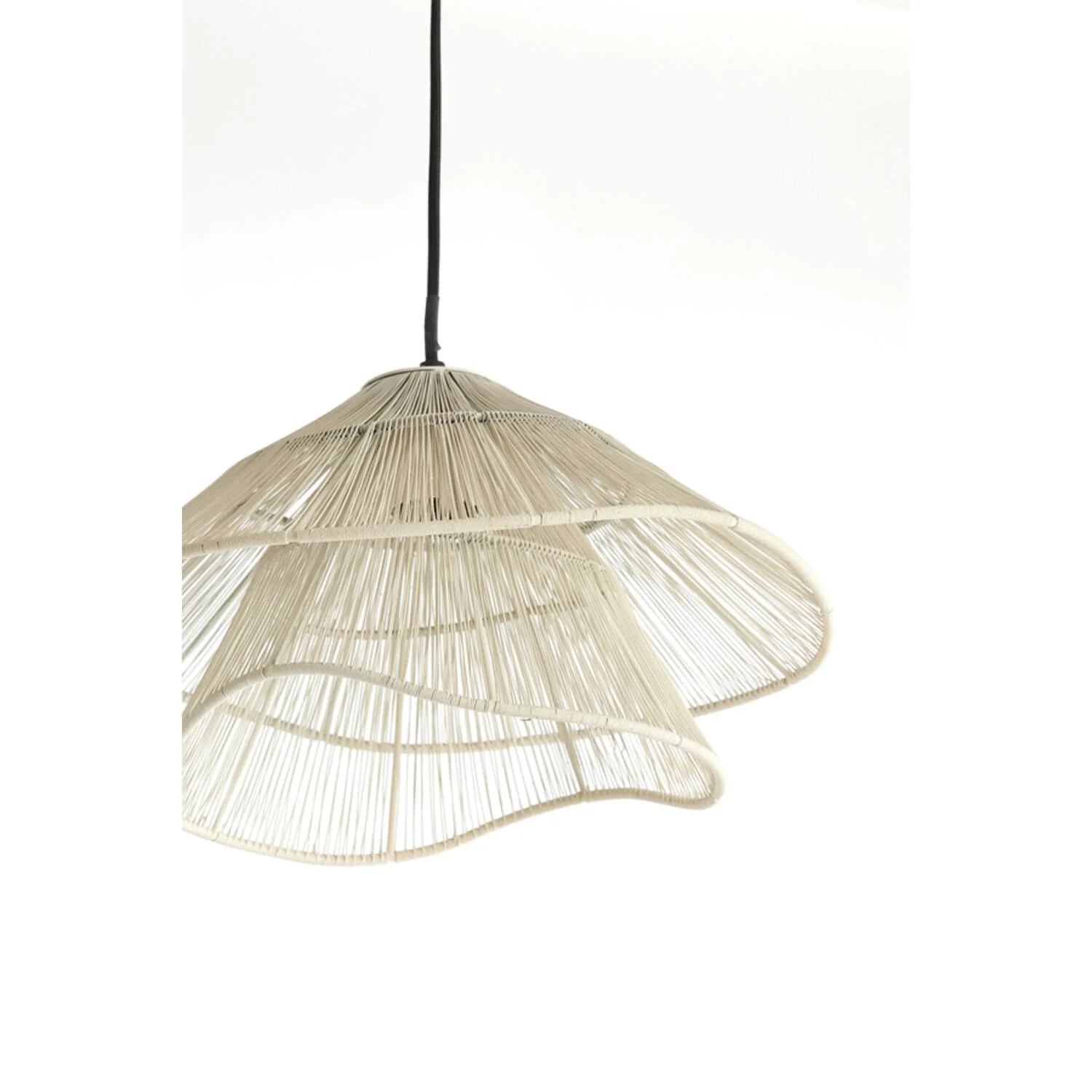 Hanging Pendant 36 x 29cm ALAMEDA Cream - Image 3