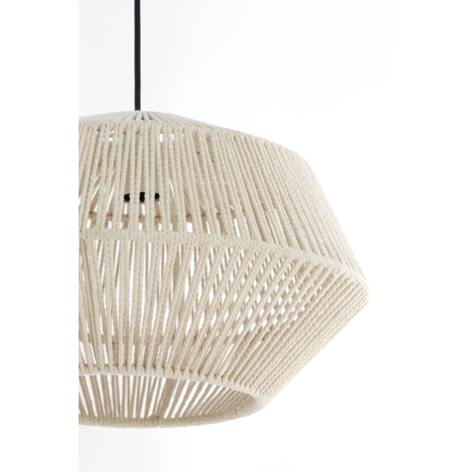 Hanging Pendant 40 x 24cm DEYA Cream - Image 3