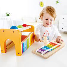 Hape Pound & Tap Bench - Image 2