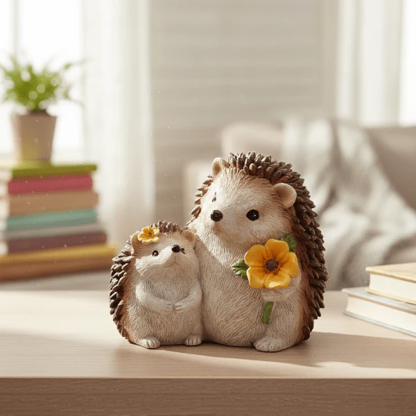 Hedgehog Couple 8cm - Image 2