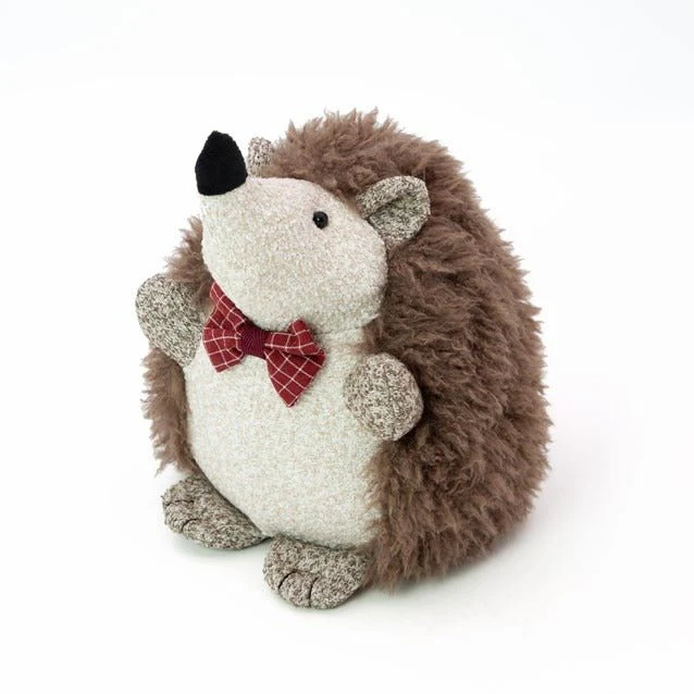 Hedgehog Door Stop – Brown/White - Image 2