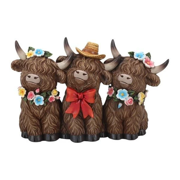 Highland Family Trio 25x15cm - Image 2