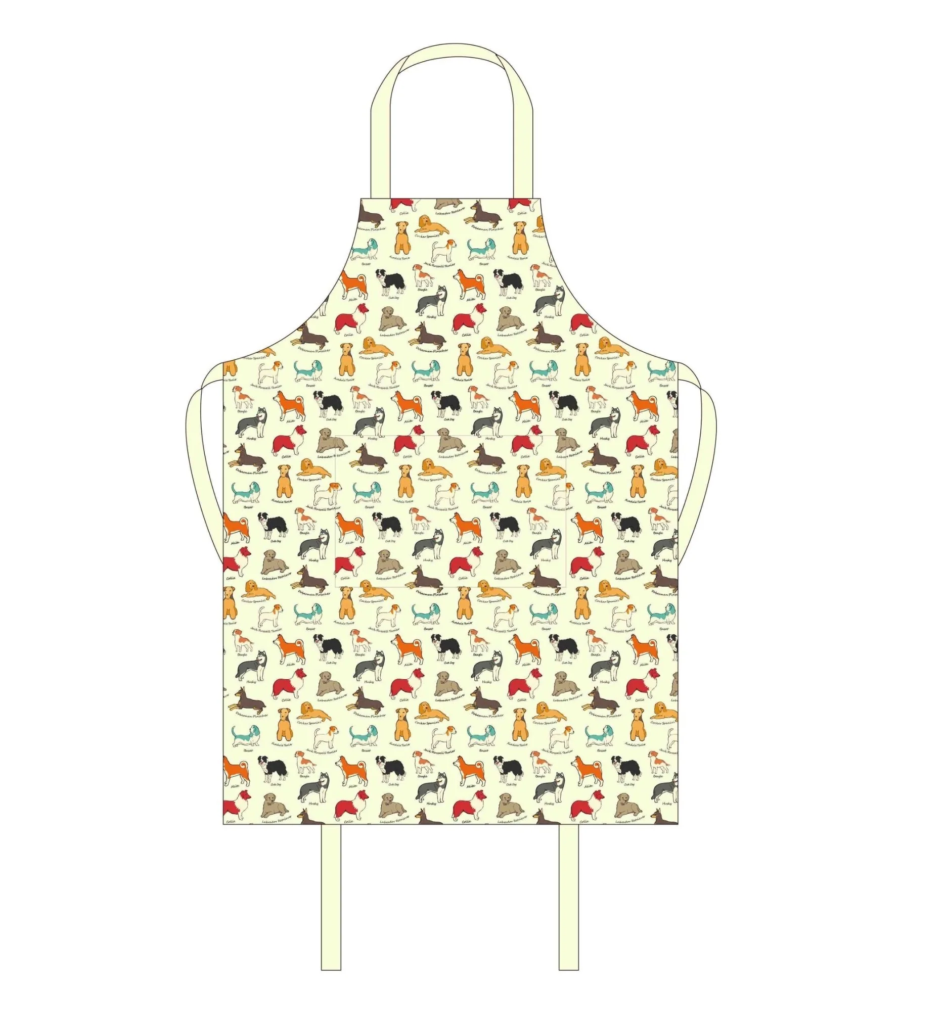 Highlands PVC Dog Design Apron