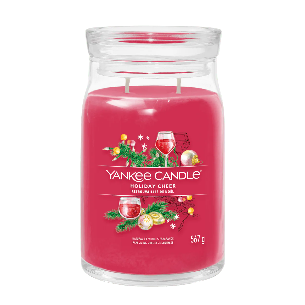 Holiday Cheer Signature Large Jar Yankee Candle 567g
