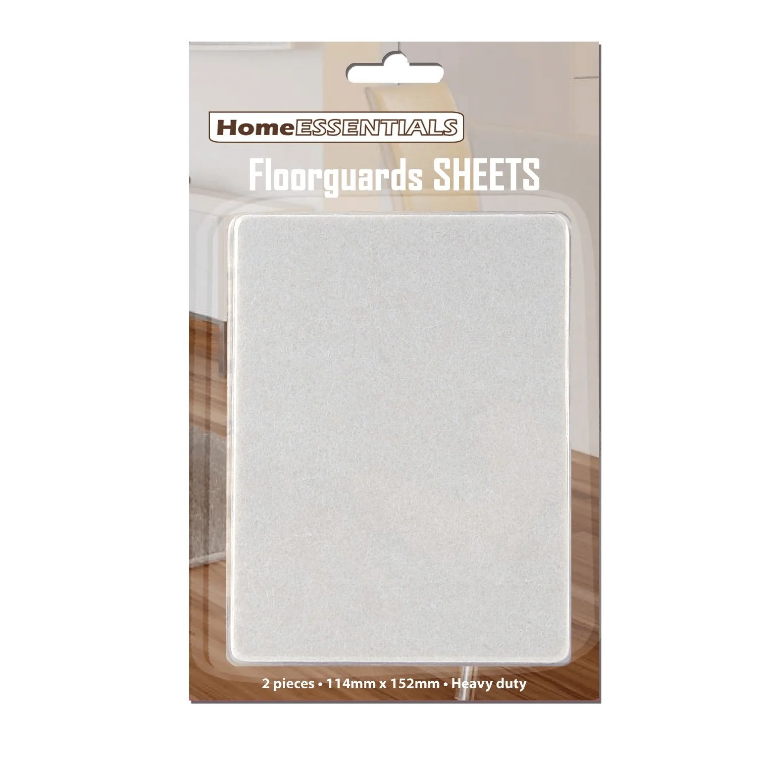 Home Essentials Feltguard Sheet 114x152mm (Card of 2)
