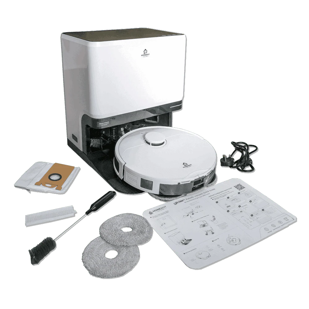 Homebot Glider Robot Vacuum And Mop With Self-Empty Station HB-RV-GLI-IE - Image 2