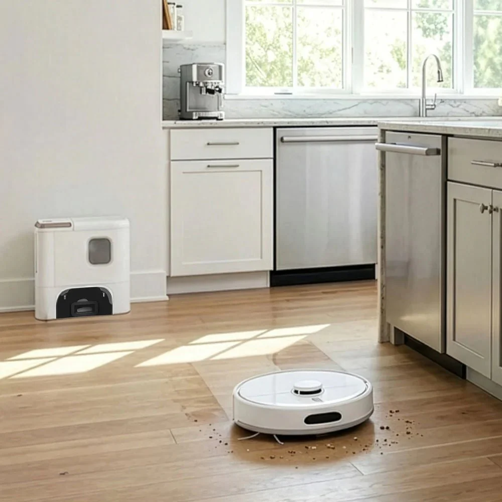 Homebot Nozzie 4-in-1 6000Pa Self-Emptying Robot Vacuum & Mop | HB-RV-NOZ-IE - Image 9