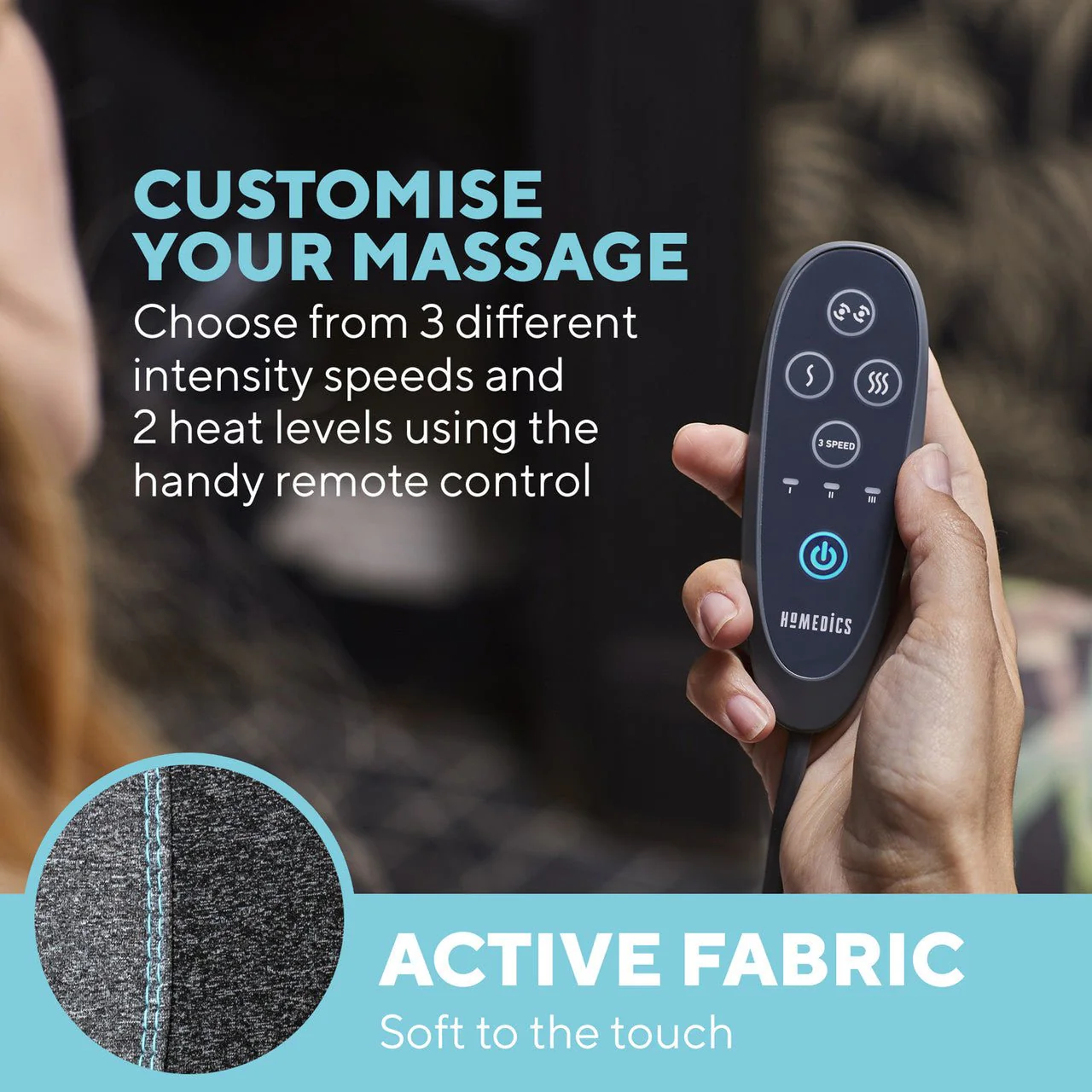 Homedics Rechargeable Cordless Massage Pillow - Image 6
