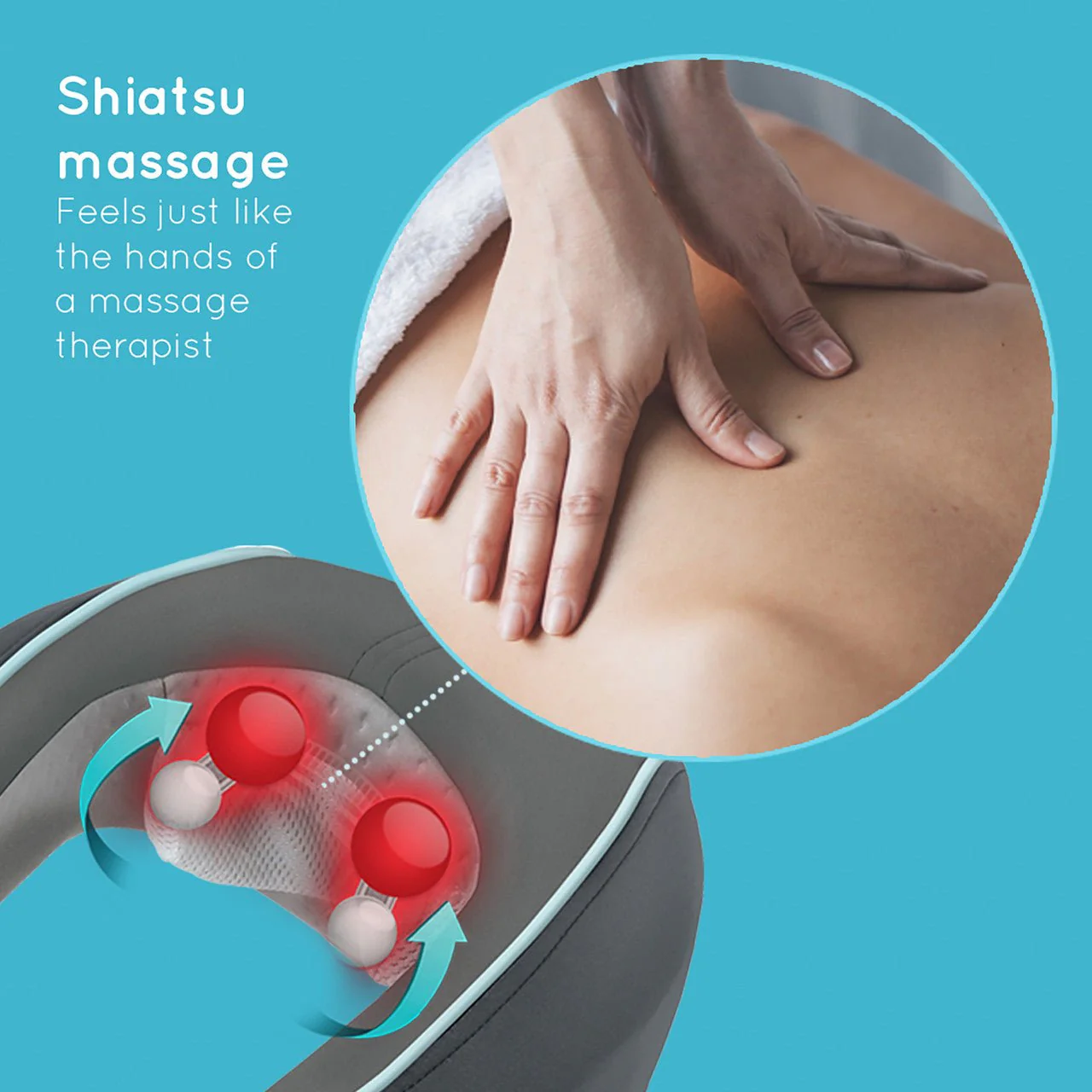 Homedics Shiatsu Neck Massager - Image 4