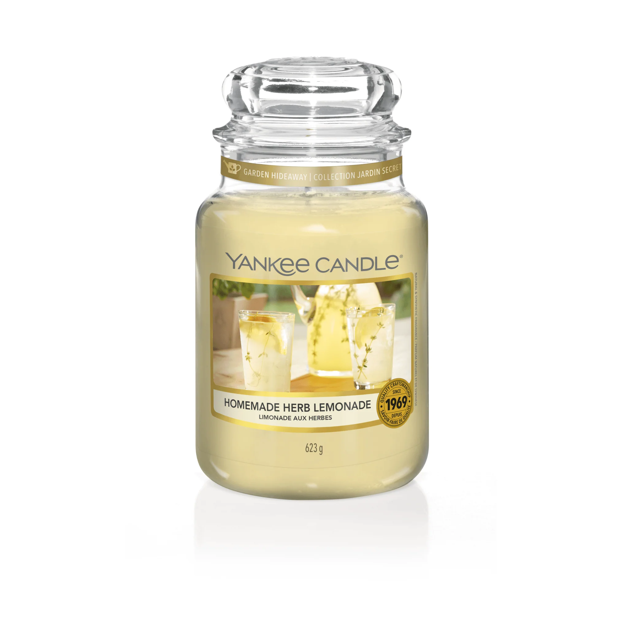 Homemade Herb Lemonade Large Yankee Candle 623g
