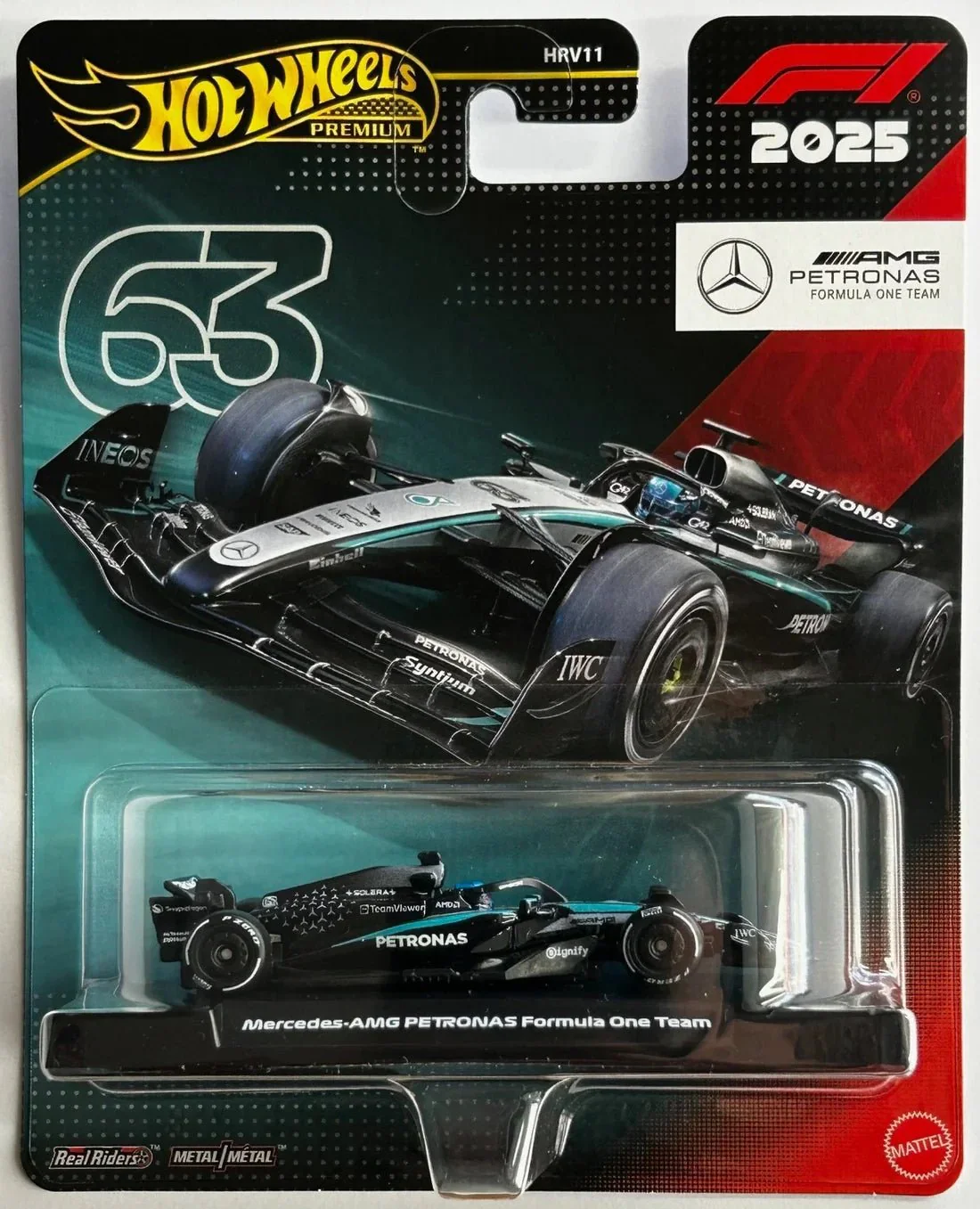 Hot Wheels 1:64 F1 2025 Racing Premium J Assorted Styles - Image 2