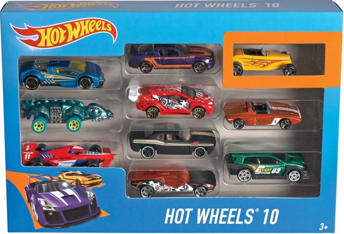 Hot Wheels 10 Car Giftpack