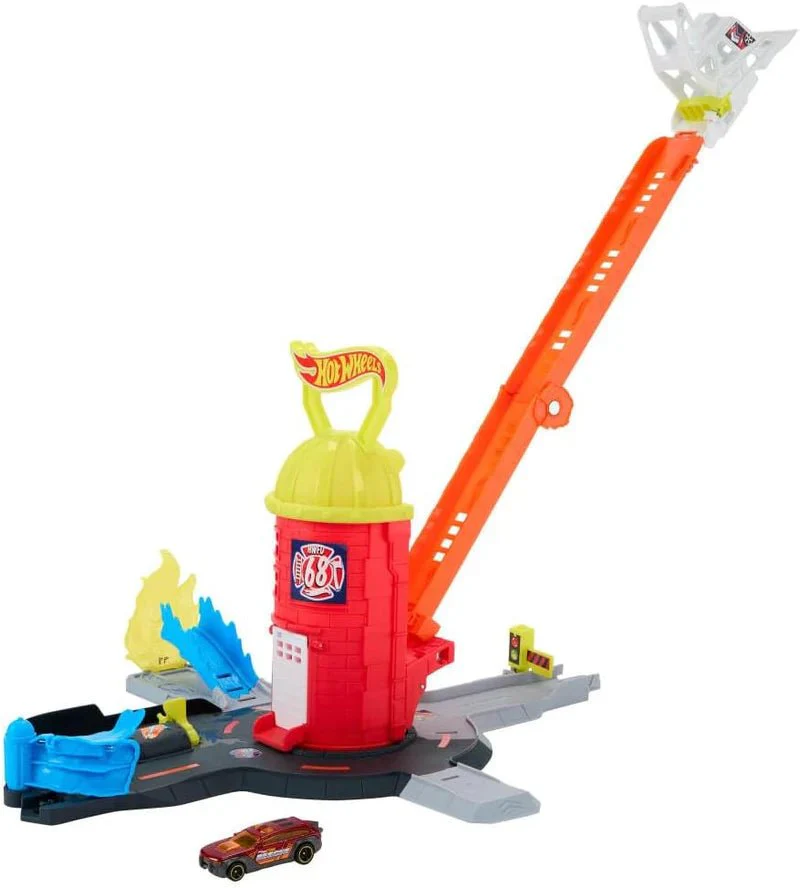 Hot Wheels City Super Fire Station Rescue - Image 2